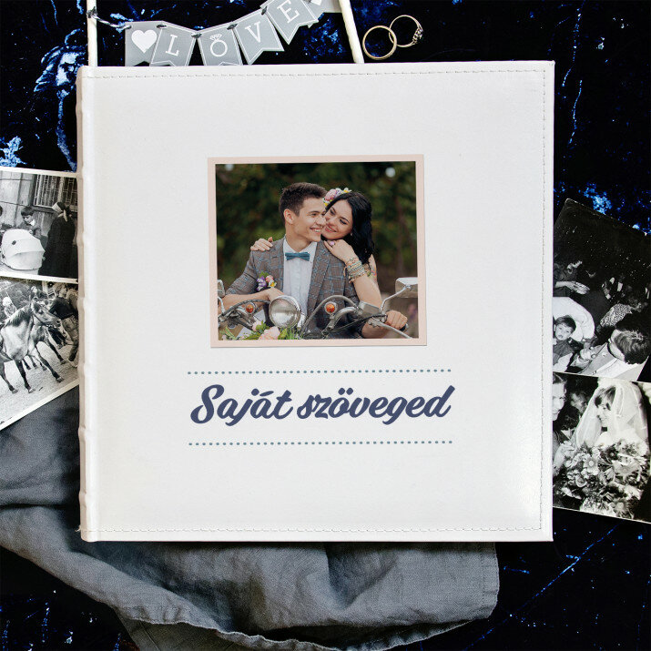 Kép, szöveg - Személyre szabott fotóalbum