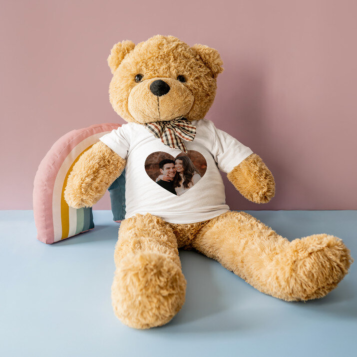 Fénykép a szívben - Maci  90 cm