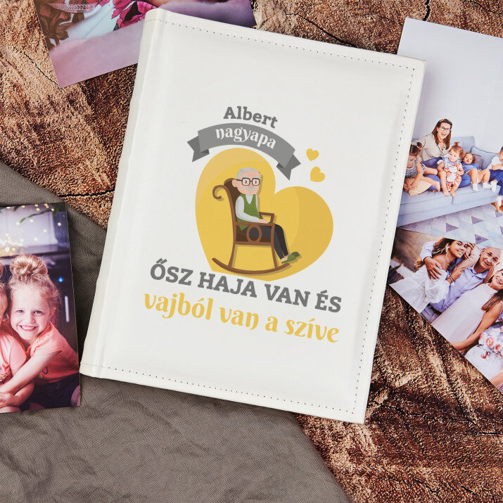 Vajból van a szíve - Személyre szabott fotóalbum