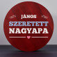 Szeretett nagyapa - Borkészlet