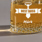 Best boss - Whiskys pohár
