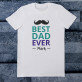 Best dad - Férfi póló nyomtatott mintával