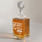 Born to fish - Gravírozott whisky kancsó