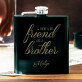 Brother - Gravírozott laposüveg flaska