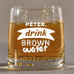 Brown water - Whiskys pohár