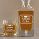 Company limited - Gravírozott whisky kancsó és poharak készlete