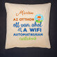 Otthon wifi - Díszpárna