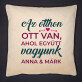 Az otthon ott van - Díszpárna