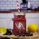 Drink me - Gravírozott befőttes üveg pohár