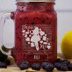 Drink me - Gravírozott befőttes üveg pohár