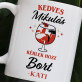 Kedves mikulás, hozz bort - Személyre szabott bögre
