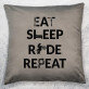 Eat, sleep, ride - Díszpárna