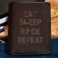 Eat, sleep, ride - Bőr Pénztárca