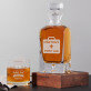 First aid - Gravírozott whisky kancsó és poharak készlete