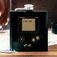 Game boy - Gravírozott laposüveg flaska