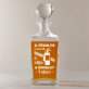 Oltja a szomjat - Gravírozott whisky kancsó