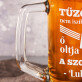 Oltja a szomjat - Személyre szabott söröskorsó