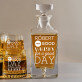 Good day - Gravírozott whisky kancsó és poharak készlete Good day - Gravírozott whisky kancsó és poharak készlete