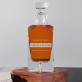 Gratulációk - Gravírozott whisky kancsó