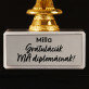 Díj - Gratulációk MA diplomásnak