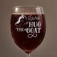 Hug the goat - Borospohár
