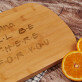 I`ll be there - Gravírozott bambusz vágódeszka