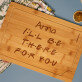 I`ll be there - Gravírozott bambusz vágódeszka
