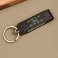 Név, virág - Pendrive bőr tokban