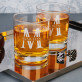 Monogram név - Whiskys pohár