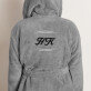 Monogramok - Fleece fürdőköpeny kapucnival