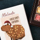Karácsonyi kapibara - Belga csokoládé pralinék