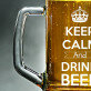 Keep Calm And Drink Beer - Személyre szabott söröskorsó