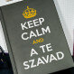 Keep calm - A5-ös jegyzetfüzet nyomtatással