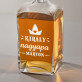Király nagyapa - Gravírozott whisky kancsó