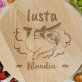 Lusta 2 - Forgatható tálaló deszka