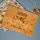 lusta 2 - Gravírozott bambusz vágódeszka