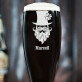 Leprechaun - Gravírozott söröspohár