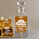 Limited edition - Gravírozott whisky kancsó és poharak készlete Limited edition - Gravírozott whisky kancsó és poharak készlete