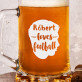 Loves Football - Személyre szabott söröskorsó
