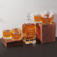Magic whisky - Gravírozott whisky kancsó és poharak készlete