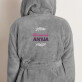 Anya - Fleece fürdőköpeny kapucnival