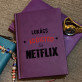 Addicted to Netflix - A5-ös jegyzetfüzet nyomtatással