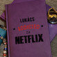 Addicted to Netflix - A5-ös jegyzetfüzet nyomtatással