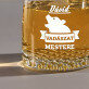 Vadászat mestere - Whiskys pohár