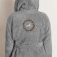 Monogram - Fleece fürdőköpeny kapucnival