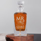Mr mrs - Gravírozott whisky kancsó