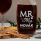 Mr&mrs - Boroskancsó és 2 borospohár készlete