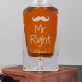 Mr right - Gravírozott whisky kancsó