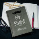 Mr right - A5-ös jegyzetfüzet nyomtatással