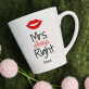 Mrs. Always Right - Személyre szabott bögre